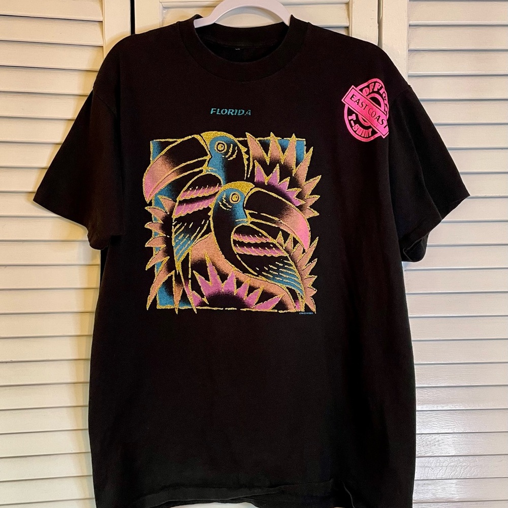 Vintage Florida Toucan East Coast Shirt